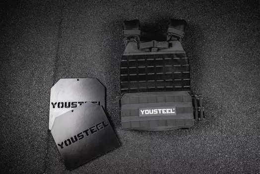 Жилет утяжелитель c плитами, 9 кг YouSteel