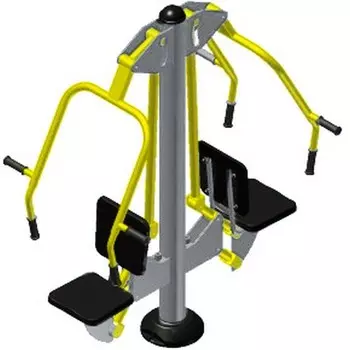 Жим от груди двойной Hercules ТОС-0245