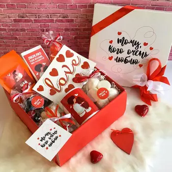 Подарочный набор 'Тому, кого очень люблю'