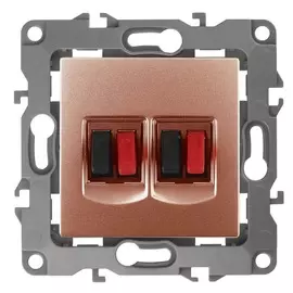 Аудиорозетка двойная ЭРА 12 12-3112-14 Б0027469