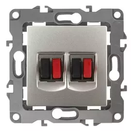 Аудиорозетка двойная ЭРА 12 12-3112-15 Б0027470