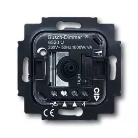 Диммер поворотный для л/н г/л ABB BJE 1000W 2CKA006520A0227