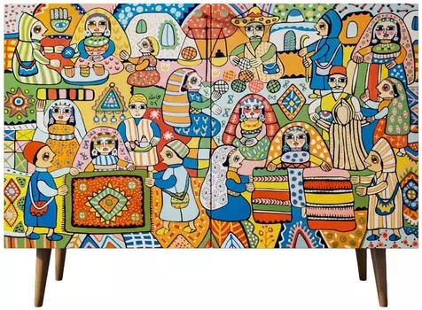 Комод Berber две дверки "Берберский рынок"