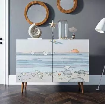 Комод Berber две дверки "Мечты о море"