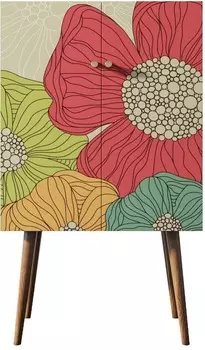 Комод Berber на высоких ножках "Цветочек аленький"