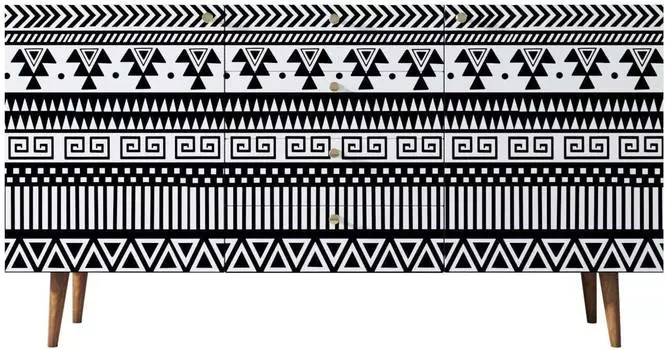 Комод Berber с двумя дверками и ящиками "Макраме"