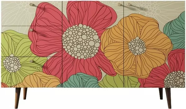 Комод Berber с ящиками "Цветочек аленький"