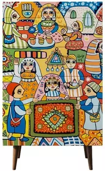 Комод Berber высокий "Берберский рынок"