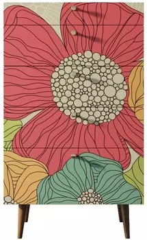 Комод Berber высокий "Цветочек аленький"