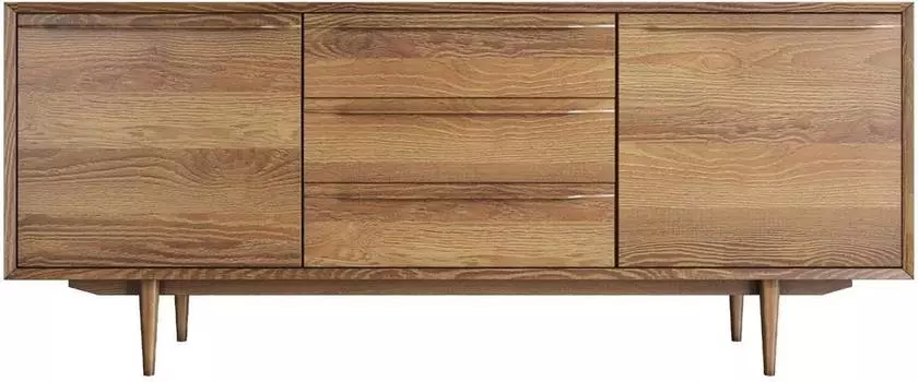 Комод Bruni с тремя ящиками и дверками