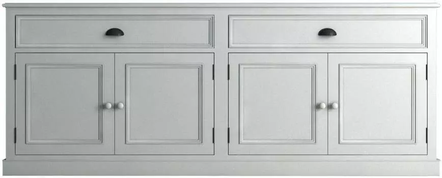 Комод Palermo с дверками и ящиками белый