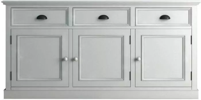 Комод Palermo с тремя дверками белый