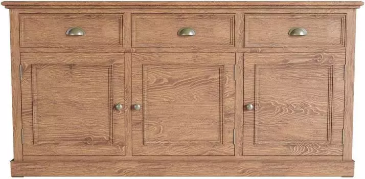 Комод Palermo с тремя дверками темное дерево