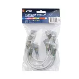 Коннектор Uniel UCX-SK4/B67-RGB Clear 005 Polybag 10832