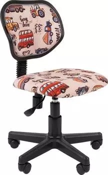 Кресло Chairman Kids 106 автобусы черное основание