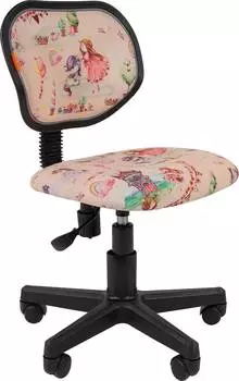 Кресло Chairman Kids 106 принцессы черное основание