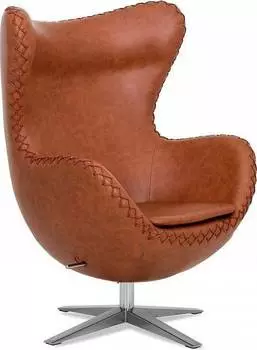 Кресло Egg lace экокожа