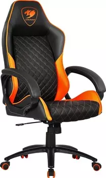 Кресло игровое Cougar Fusion Black-Orange