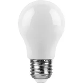Лампа светодиодная Feron E27 3W 6400K Шар Матовая LB-375 25920