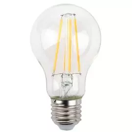 Лампа светодиодная филаментная ЭРА E27 13W 4000K прозрачная A60-13W-840-E27 Б0035028