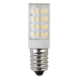 Лампа светодиодная ЭРА E14 3,5W 4000K прозрачная LED T25-3,5W-CORN-840-E14 Б0028745
