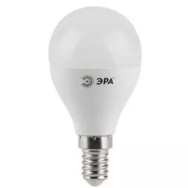 Лампа светодиодная ЭРА E14 5W 4000K матовая LED P45-5W-840-E14 Б0028487