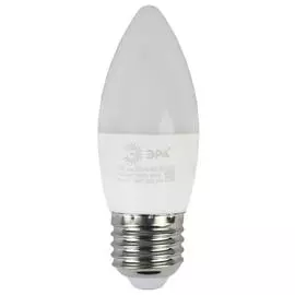 Лампа светодиодная ЭРА E27 6W 2700K матовая ECO LED B35-6W-827-E27 Б0020620