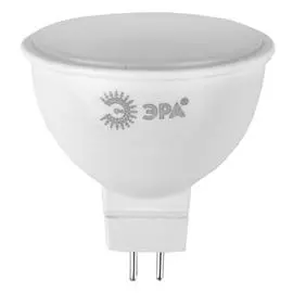 Лампа светодиодная ЭРА GU5.3 7W 2700K матовая ECO LED MR16-7W-827-GU5.3 Б0040873