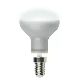 Лампа светодиодная рефлекторная Uniel E14 6W 4000K матовая LED-R50-6W/NW/E14/FR PLS02WH UL-00001492