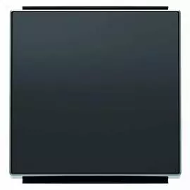 Лицевая панель ABB Sky выключателя одноклавишного чёрный бархат 2CLA850100A1501