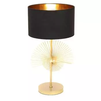 Настольная лампа Lumina Deco Fonti LDT 5534 GD+BK
