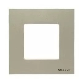 Рамка 1-постовая ABB Zenit шампань 2CLA227100N1901