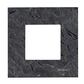 Рамка 1-постовая ABB Zenit сланец 2CLA227100N2201