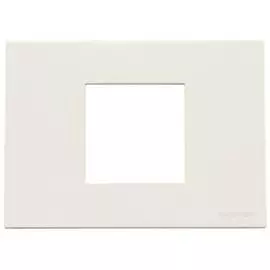 Рамка 2-модульная ABB Zenit итальянский стандарт альпийский белый 2CLA247200N1101