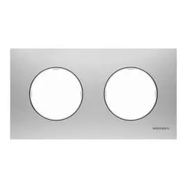 Рамка 2-постовая ABB Sky Moon нержавеющая сталь 2CLA867200A4001