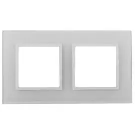 Рамка 2-постовая ЭРА Elegance 14-5102-01 Б0034488