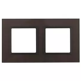 Рамка 2-постовая ЭРА Elegance 14-5102-13 Б0034493