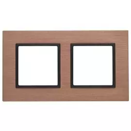 Рамка 2-постовая ЭРА Elegance 14-5202-14 Б0034550