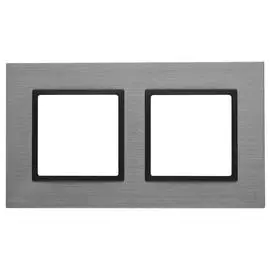 Рамка 2-постовая ЭРА Elegance 14-5202-42 Б0034552