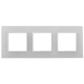 Рамка 3-постовая ЭРА Elegance 14-5103-01 Б0034506