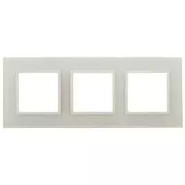 Рамка 3-постовая ЭРА Elegance 14-5103-02 Б0034507