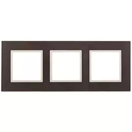 Рамка 3-постовая ЭРА Elegance 14-5103-31 Б0034521