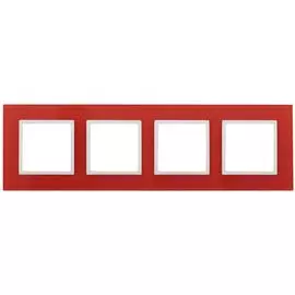 Рамка 4-постовая ЭРА Elegance 14-5104-23 Б0034532
