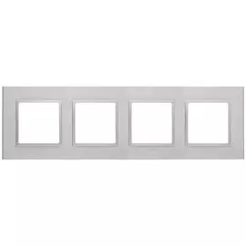 Рамка 4-постовая ЭРА Elegance 14-5204-03 Б0034559