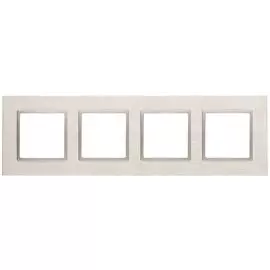 Рамка 4-постовая ЭРА Elegance 14-5204-04 Б0034560