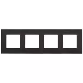 Рамка 4-постовая ЭРА Elegance 14-5204-05 Б0034561