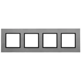 Рамка 4-постовая ЭРА Elegance 14-5204-42 Б0034564