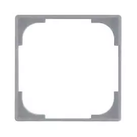 Рамка декоративная ABB Basic55 серебристый металлик 2CKA001726A0223