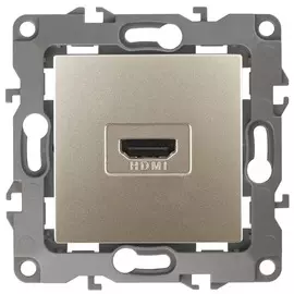 Розетка HDMI ЭРА 12 12-3114-04 Б0027484