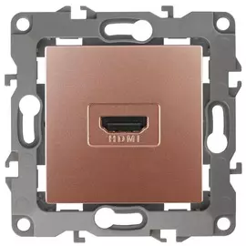 Розетка HDMI ЭРА 12 12-3114-14 Б0027489